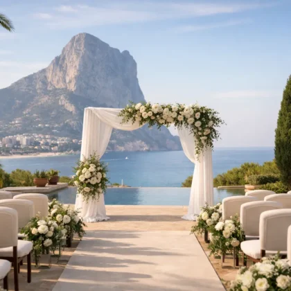 Cómo elegir fincas para bodas en Calpe