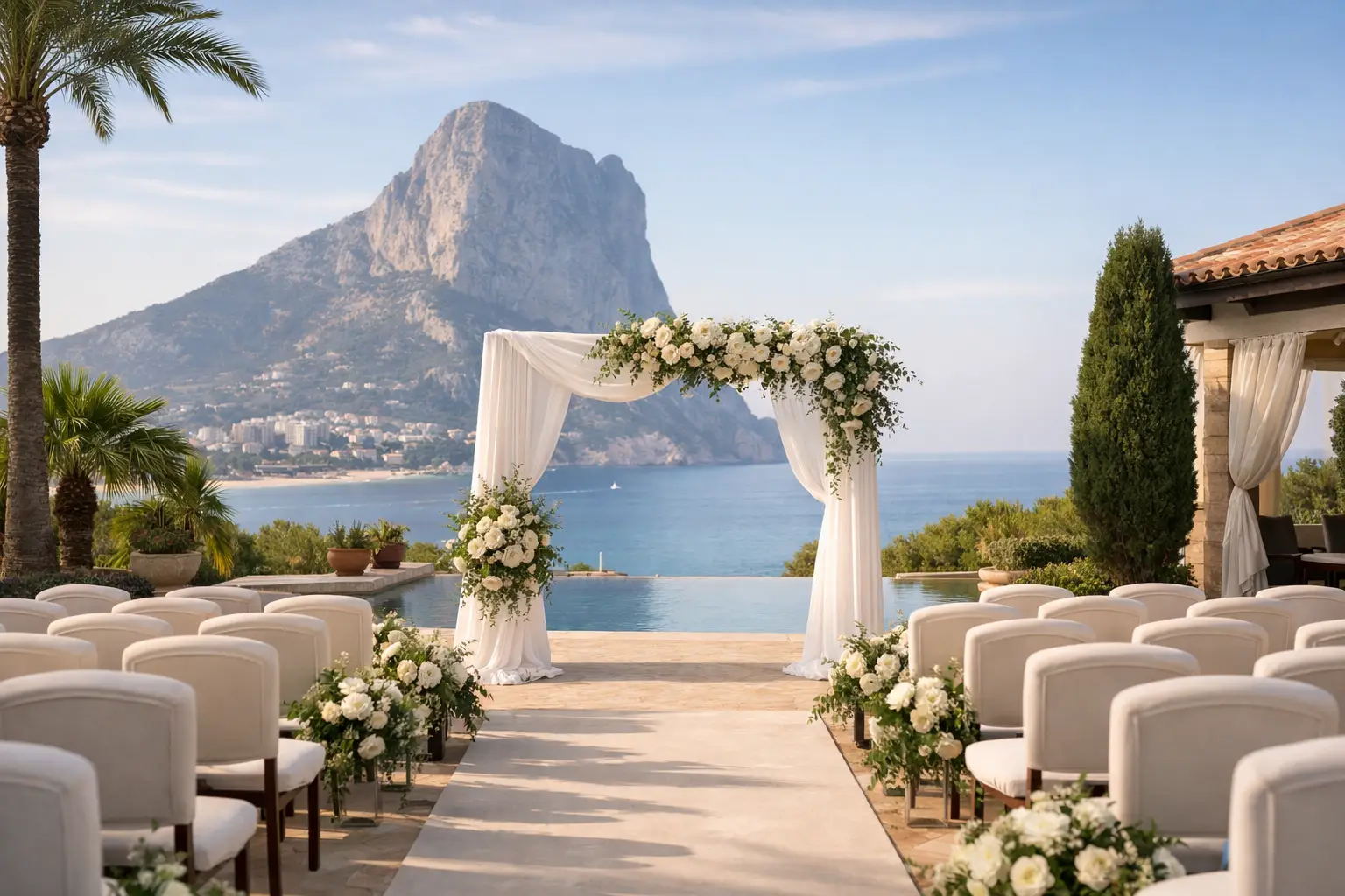 Cómo elegir fincas para bodas en Calpe