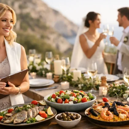 Catering boda menú mediterráneo que enamora