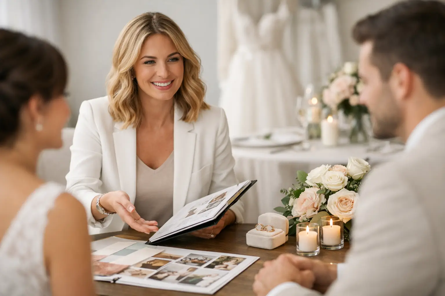 Qué incluye el diseño nupcial de una boda